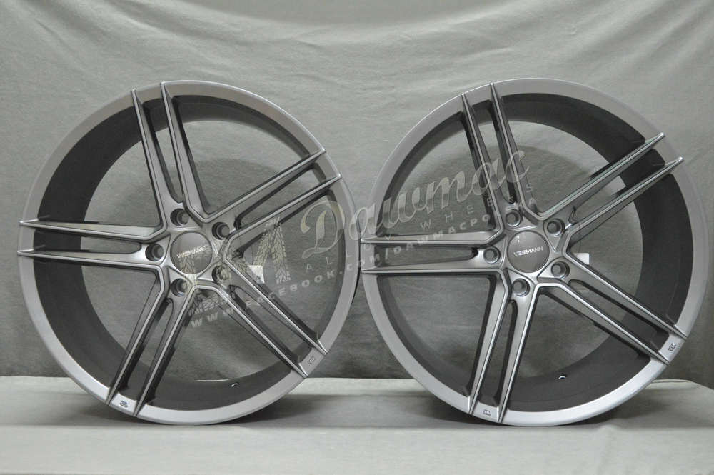 Veemann V-FS33 21" 9J ET32 + 10,5J ET43 5x112 Gloss Graphite