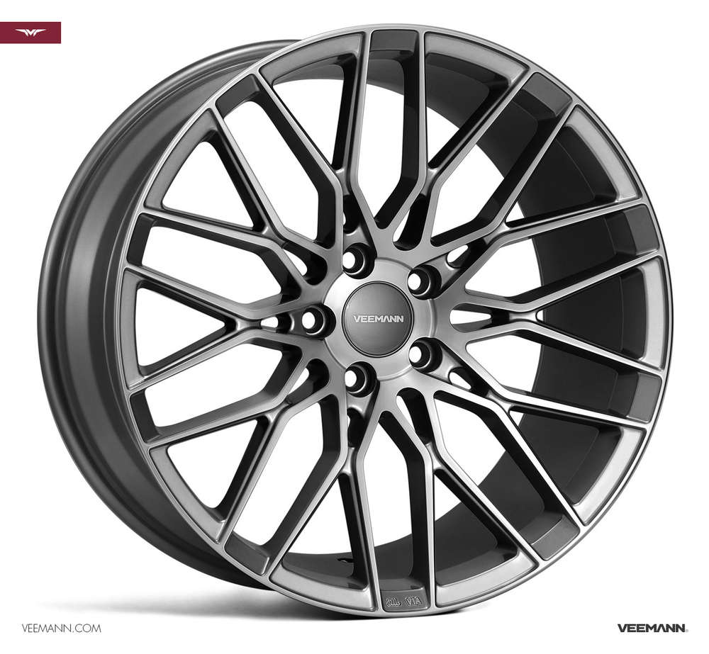 Veemann V-FS34 19" 8,5J ET42 + 9,5J ET42 5x112 Gloss Graphite
