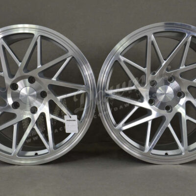 Veemann V-FS35 19" 8,5J ET35 + 9,5J ET33 5x120 Silver Machined