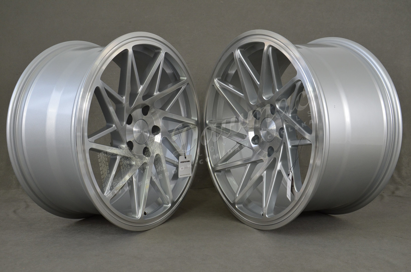 Veemann V-FS35 19" 8,5J ET35 + 9,5J ET33 5x120 Silver Machined - obrazek 3
