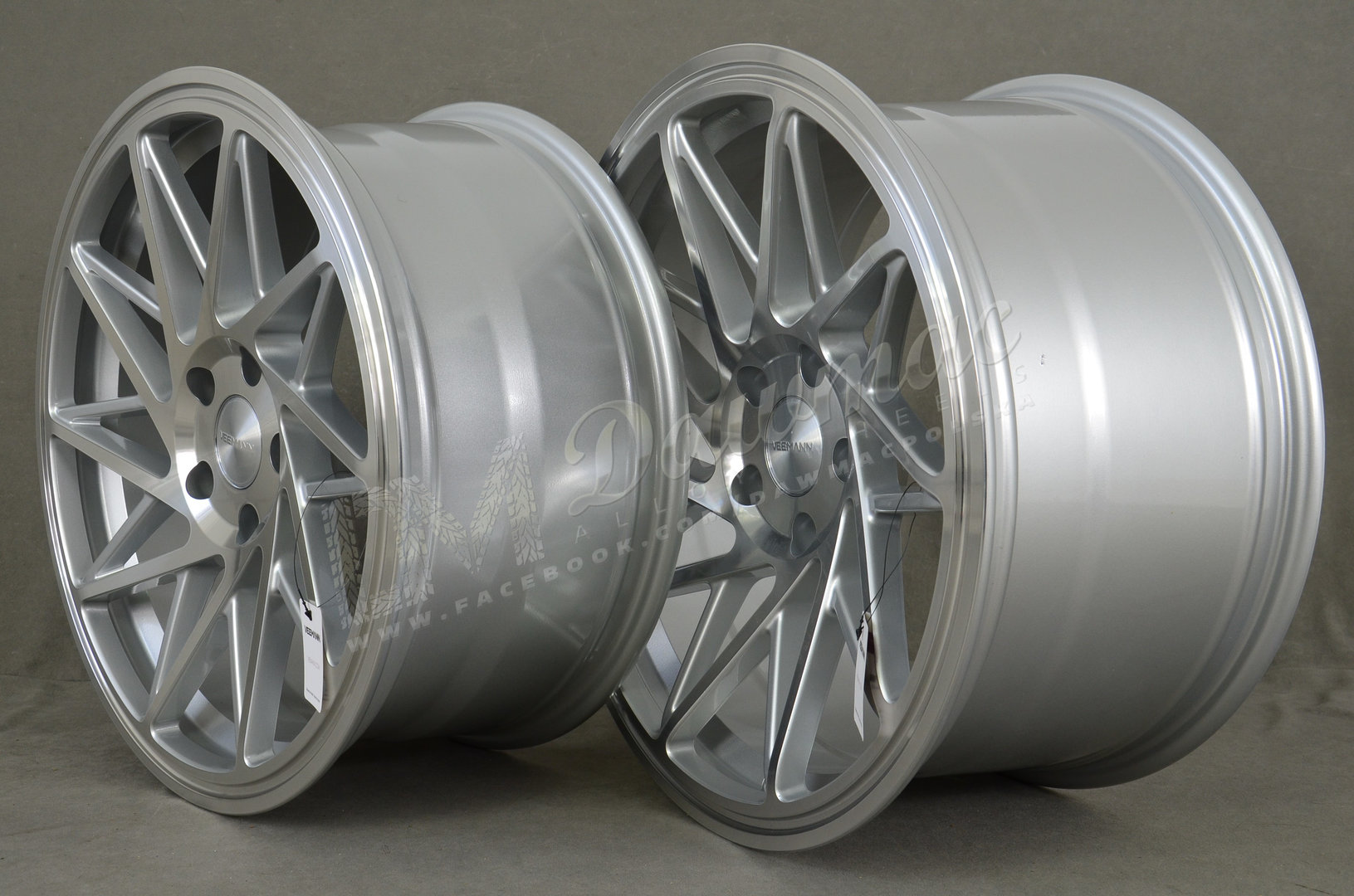 Veemann V-FS35 19" 8,5J ET35 + 9,5J ET33 5x120 Silver Machined - obrazek 4