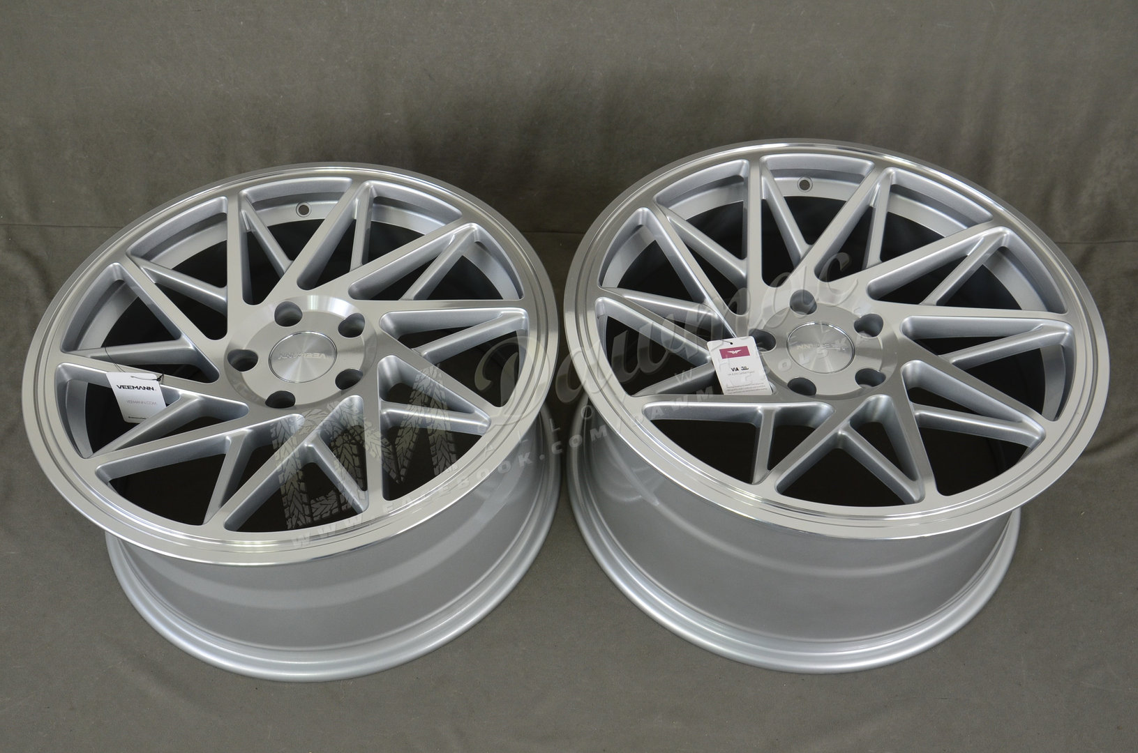 Veemann V-FS35 19" 8,5J ET35 + 9,5J ET33 5x120 Silver Machined - obrazek 6
