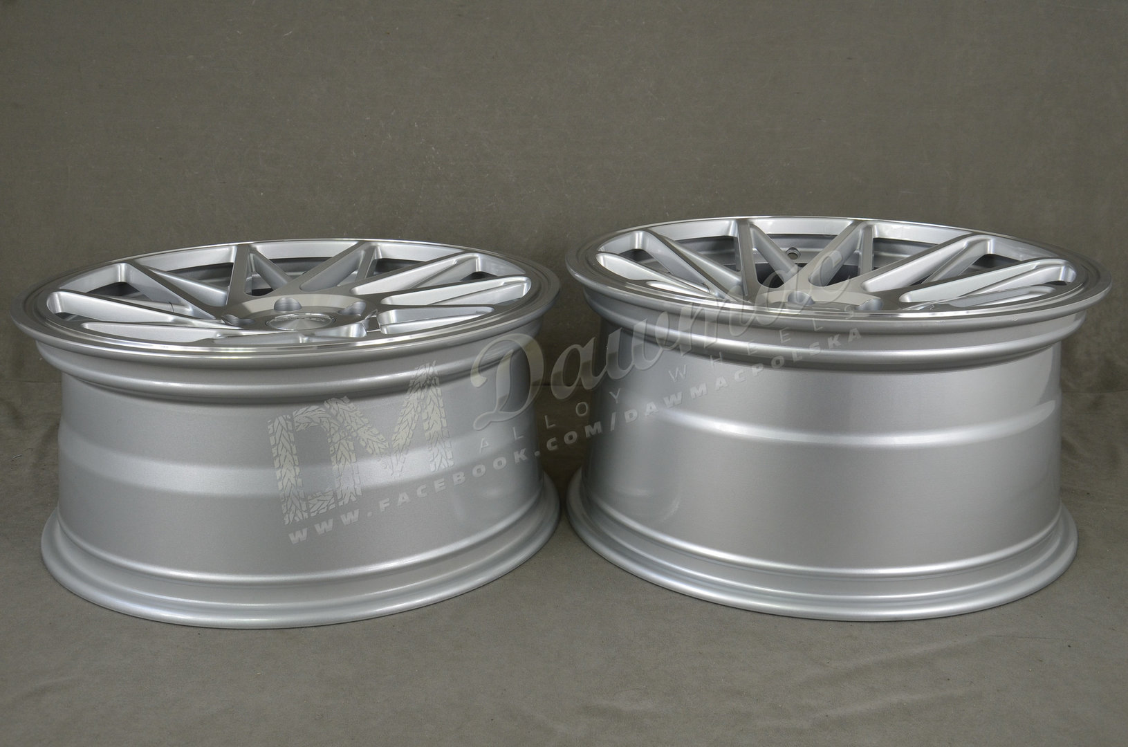 Veemann V-FS35 19" 8,5J ET35 + 9,5J ET33 5x120 Silver Machined - obrazek 8