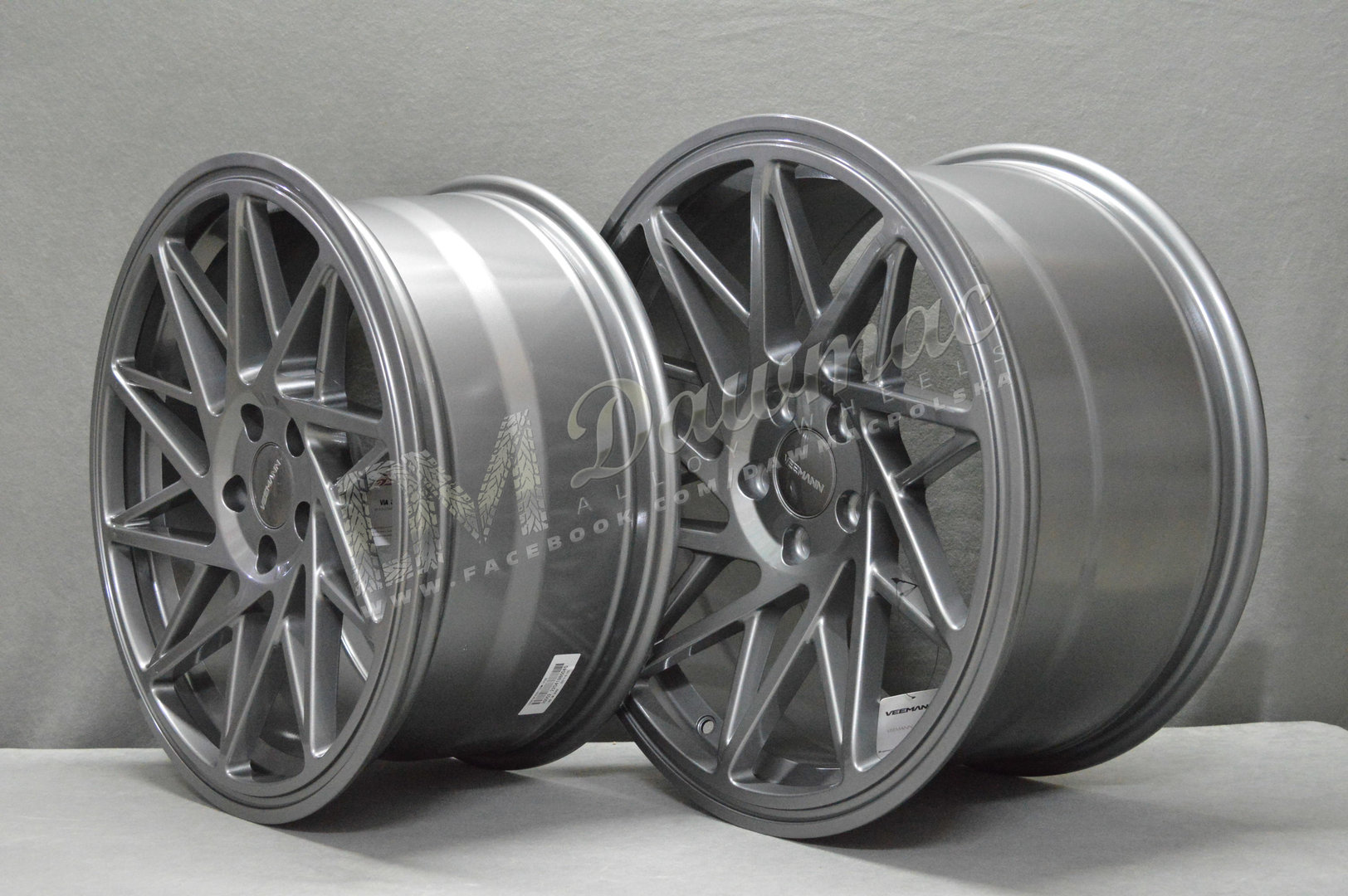 Veemann V-FS35 20" 8,5J ET38 + 10J ET25 5x112 Gloss Graphite - obrazek 4