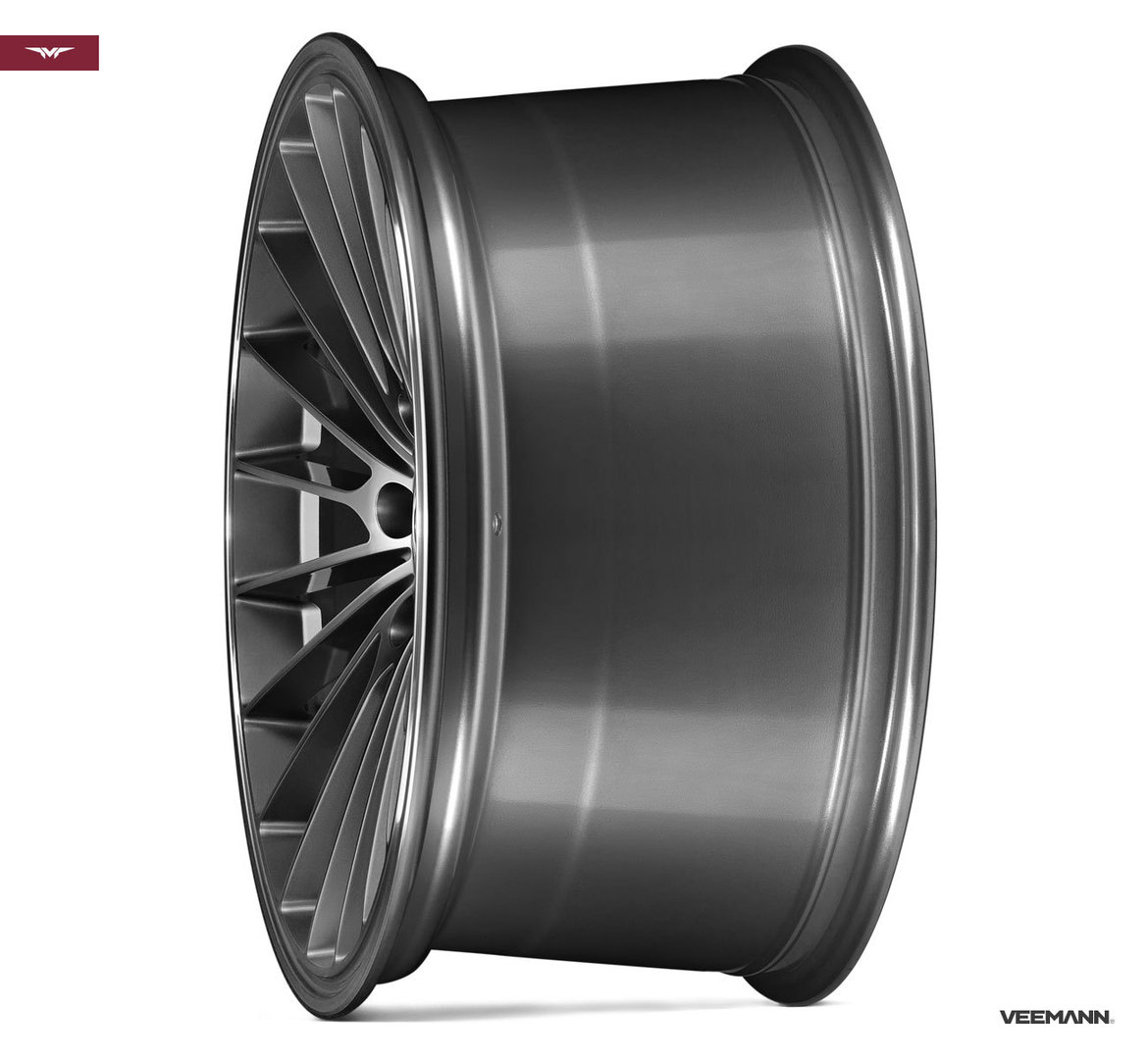 Veemann V-FS36 19" 8,5J ET35 + 9,5J ET42 5x112 Gloss Graphite - obrazek 3