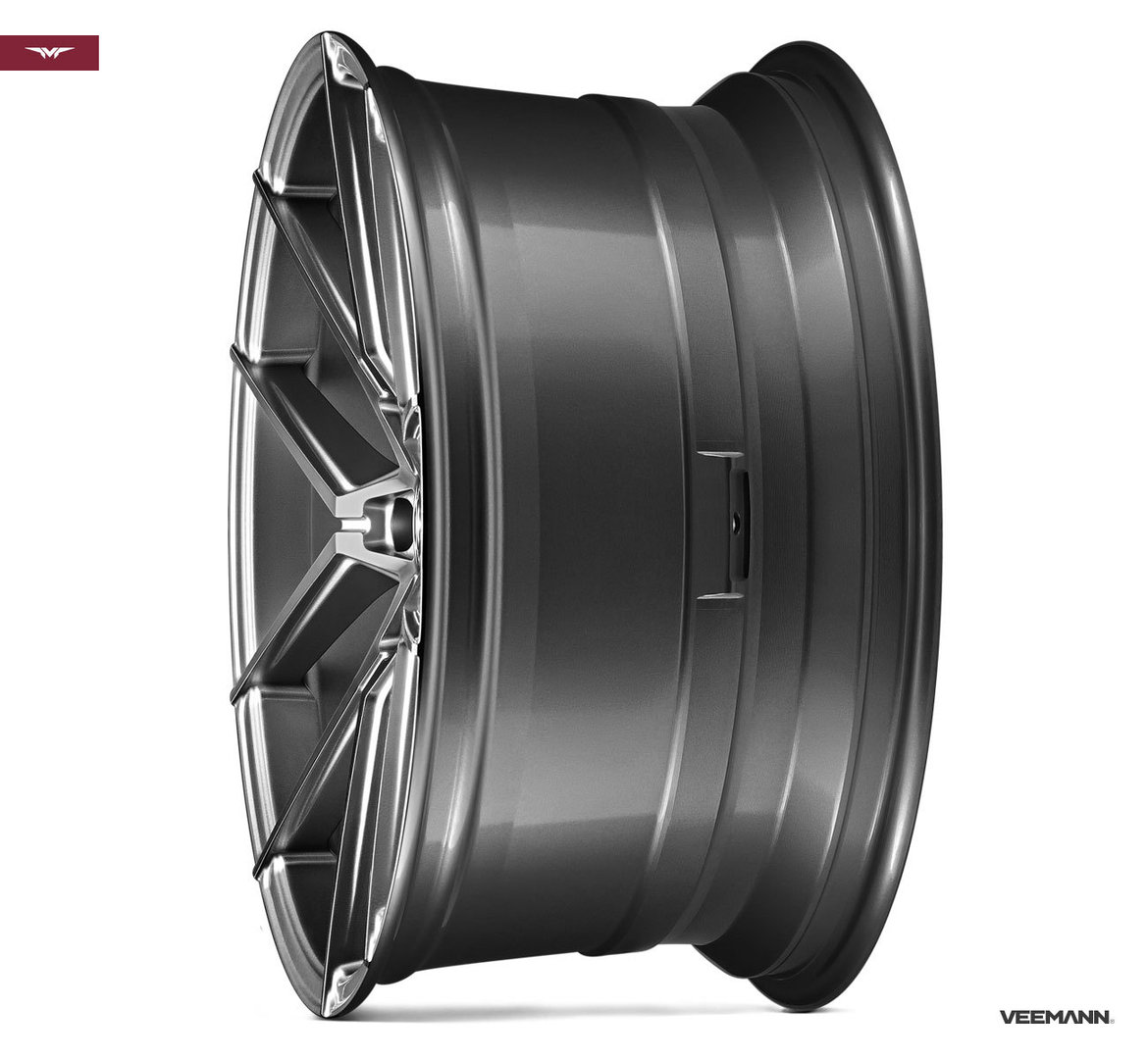 Veemann V-FS39 19" 8,5J ET35 + 9,5J ET42 5x120 Gloss Graphite - obrazek 3