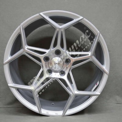 Veemann V-FS40 19" 8,5J ET42 5x112 Silver Machined Face