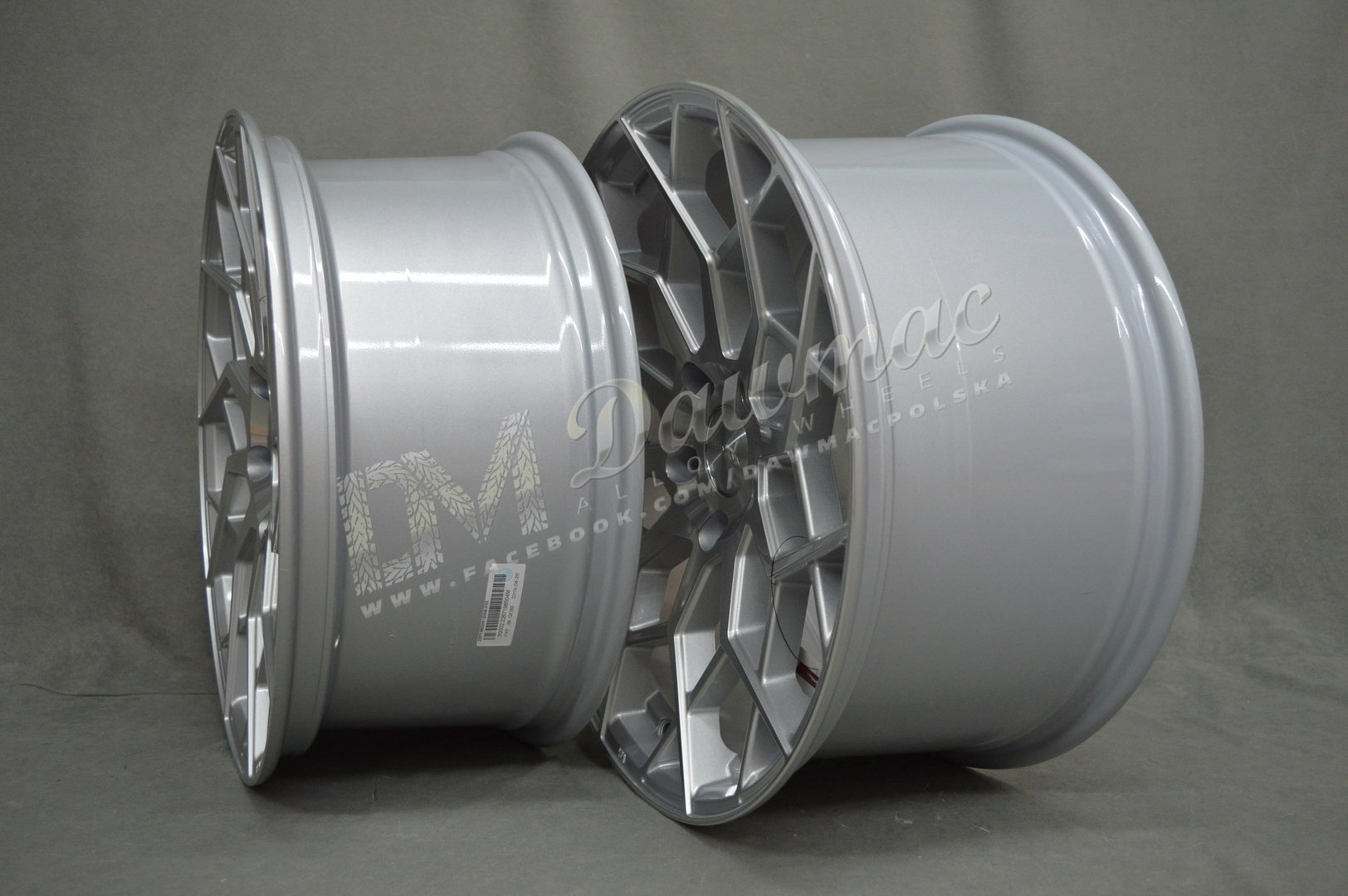 Veemann V-FS42 19" 8,5J ET35 + 9,5J ET42 5x120 Silver Machined - obrazek 5