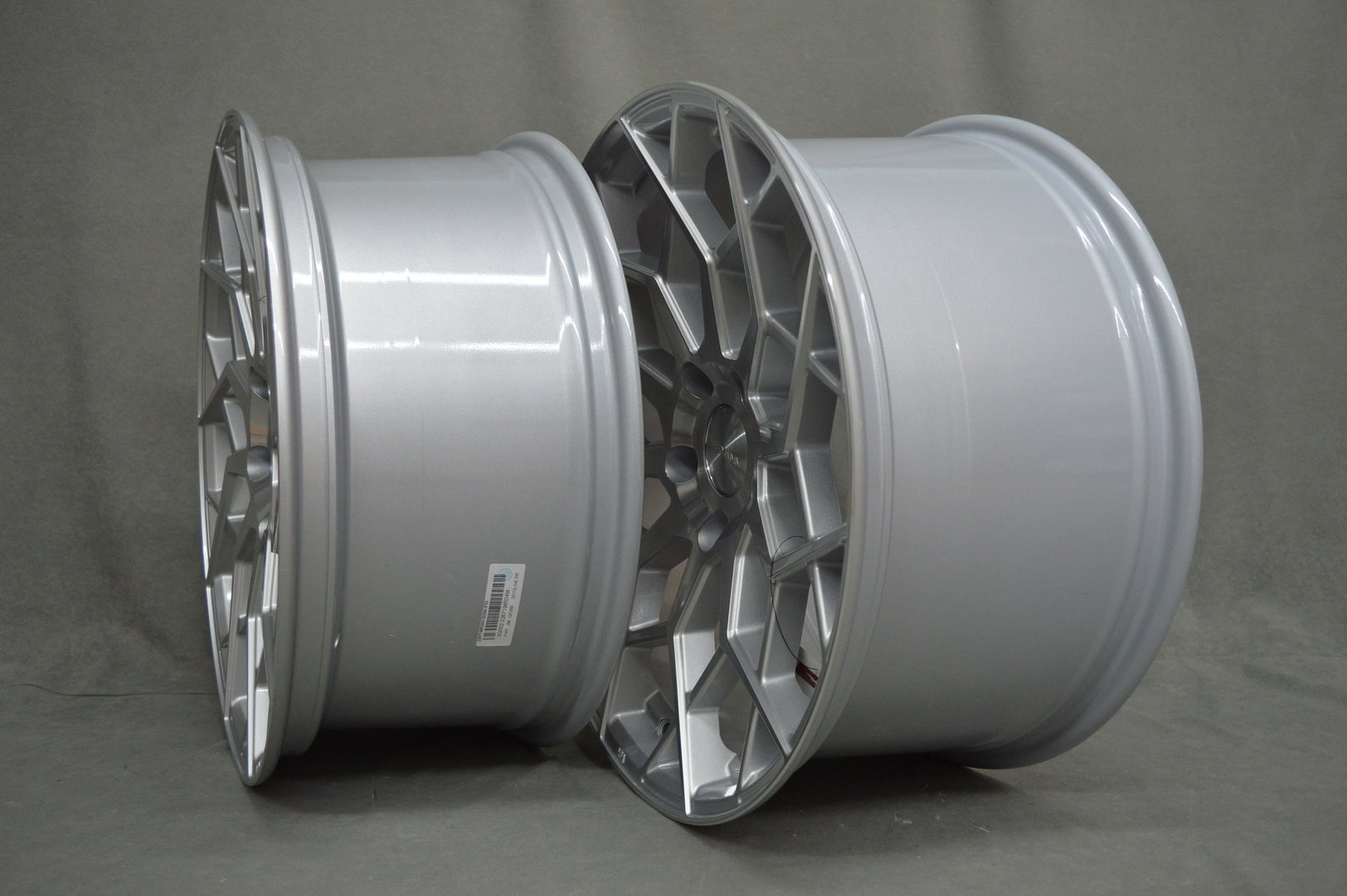 Veemann V-FS42 21" 9J ET35 + 10,5J ET43 5x120 Silver Machined - obrazek 5