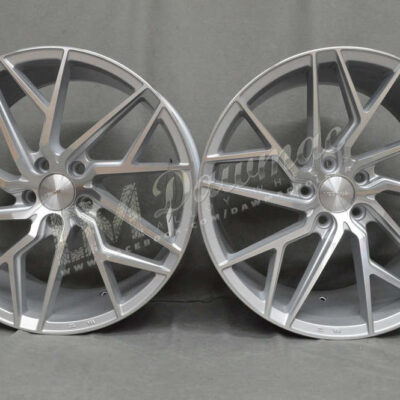 Veemann V-FS44 19" 9,5J ET42 5x120 Silver Machined