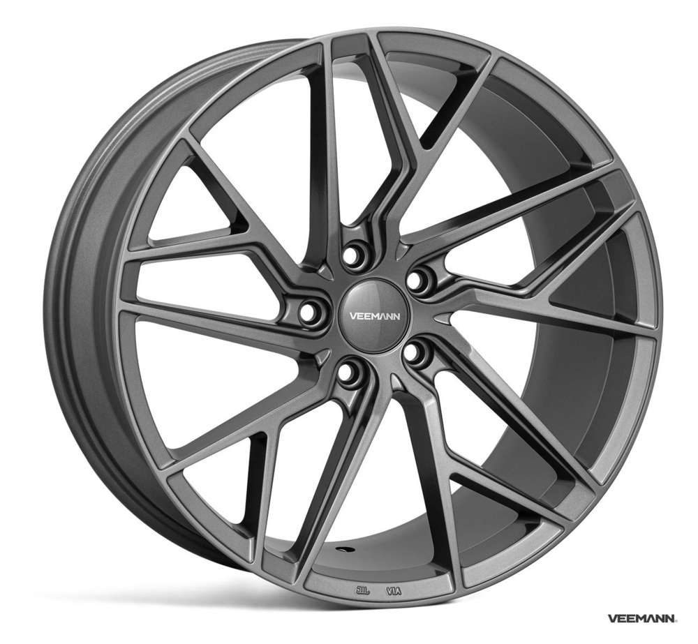 Veemann V-FS44 20" 8,5J ET38 + 10J ET42 5x112 Gloss Graphite