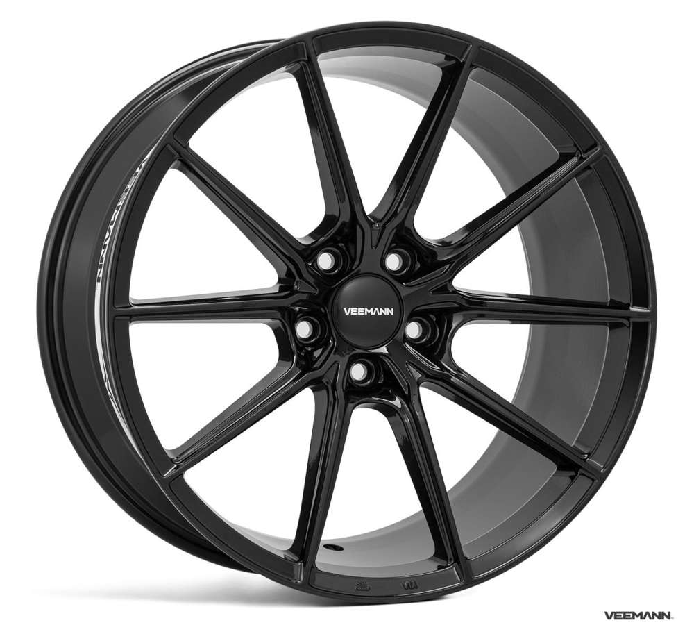 Veemann V-FS48 18" 8J ET42 + 9J ET42 5x112 Gloss Black