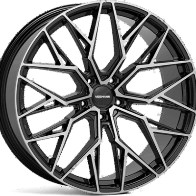 Veemann V-FS51 22" 9,5J ET26 5x112 Gloss Black Machined