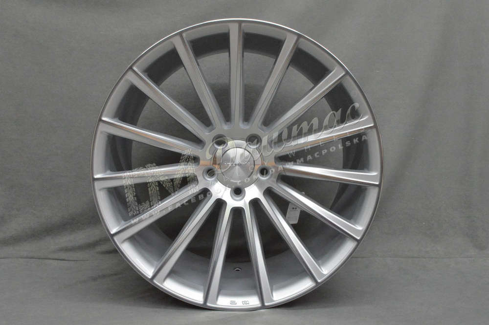 Veemann V-FS55 20" 8,5J ET38 + 10J ET45 5x112 Silver Machined