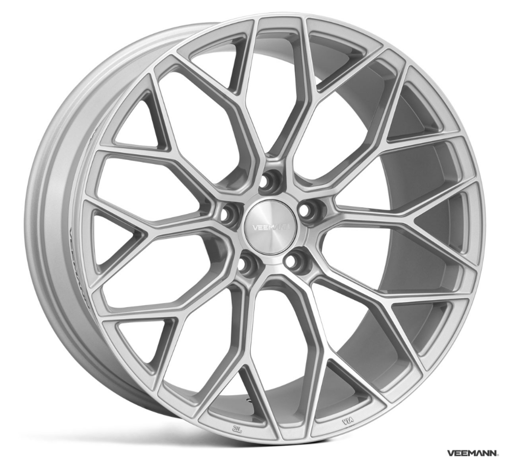 Veemann V-FS66 19" 8,5J ET42 + 9,5J ET42 5x112 Silver Machined