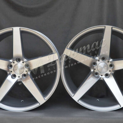 Veemann V-FS8 19" 9,5J ET40 5x112 Silver Machined