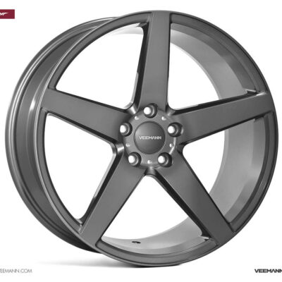 Veemann V-FS8 22" 10,5J ET40 + 12J ET30 5x120 Gloss Graphite