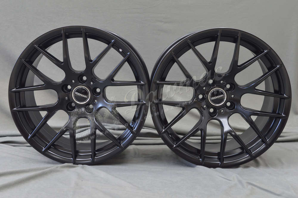 Veemann VC359 19" 9J ET35 + 10J ET38 5x120 Flat Black