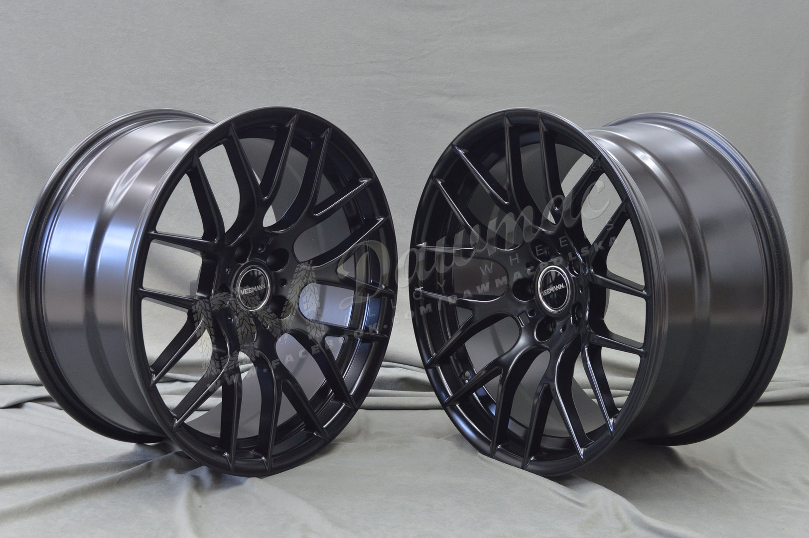 Veemann VC359 19" 9J ET35 + 10J ET38 5x120 Flat Black - obrazek 3