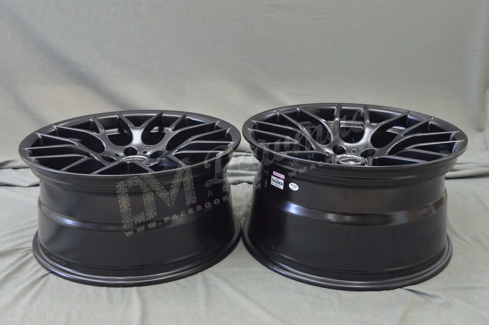 Veemann VC359 19" 9J ET35 + 10J ET38 5x120 Flat Black - obrazek 7