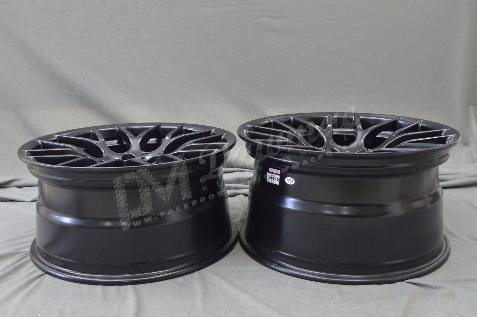 Veemann VC359 19" 9J ET35 + 10J ET38 5x120 Flat Black - obrazek 8