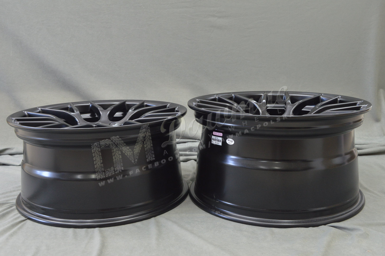 Veemann VC359 19" 9J ET35 + 10J ET38 5x120 Flat Black - obrazek 9