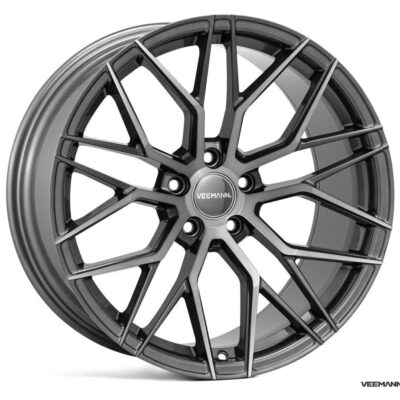 Veemann VC520 20" 10J ET45 5x112 Dark Graphite Machined