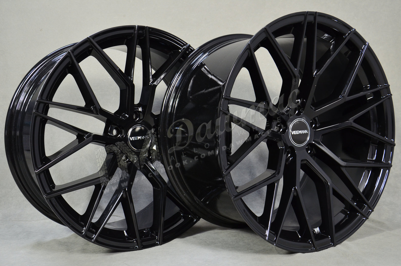Veemann VC520 20" 8,5J ET45 + 10J ET45 5x112 Gloss Black - obrazek 4