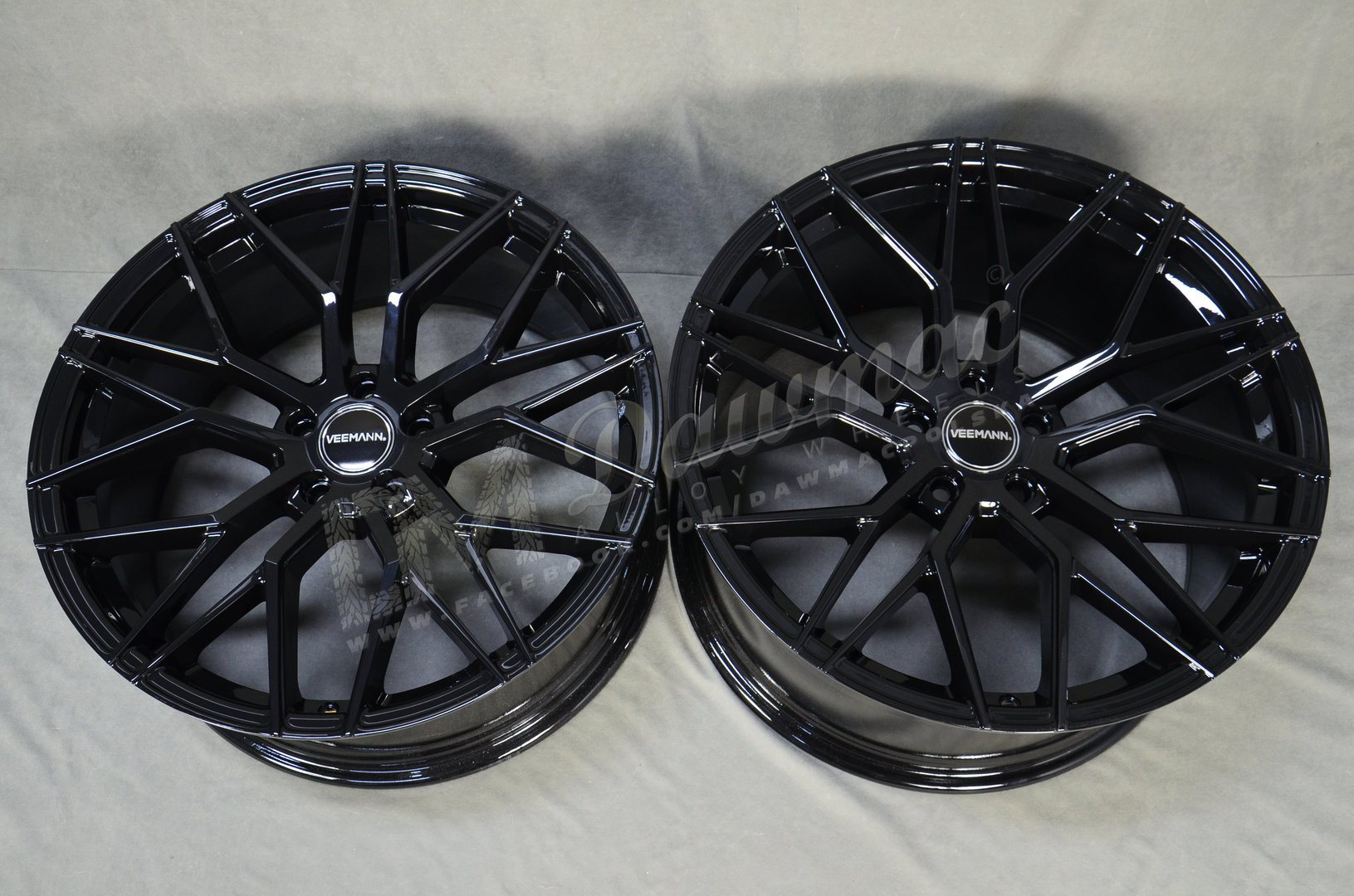 Veemann VC520 20" 8,5J ET45 + 10J ET45 5x112 Gloss Black - obrazek 6