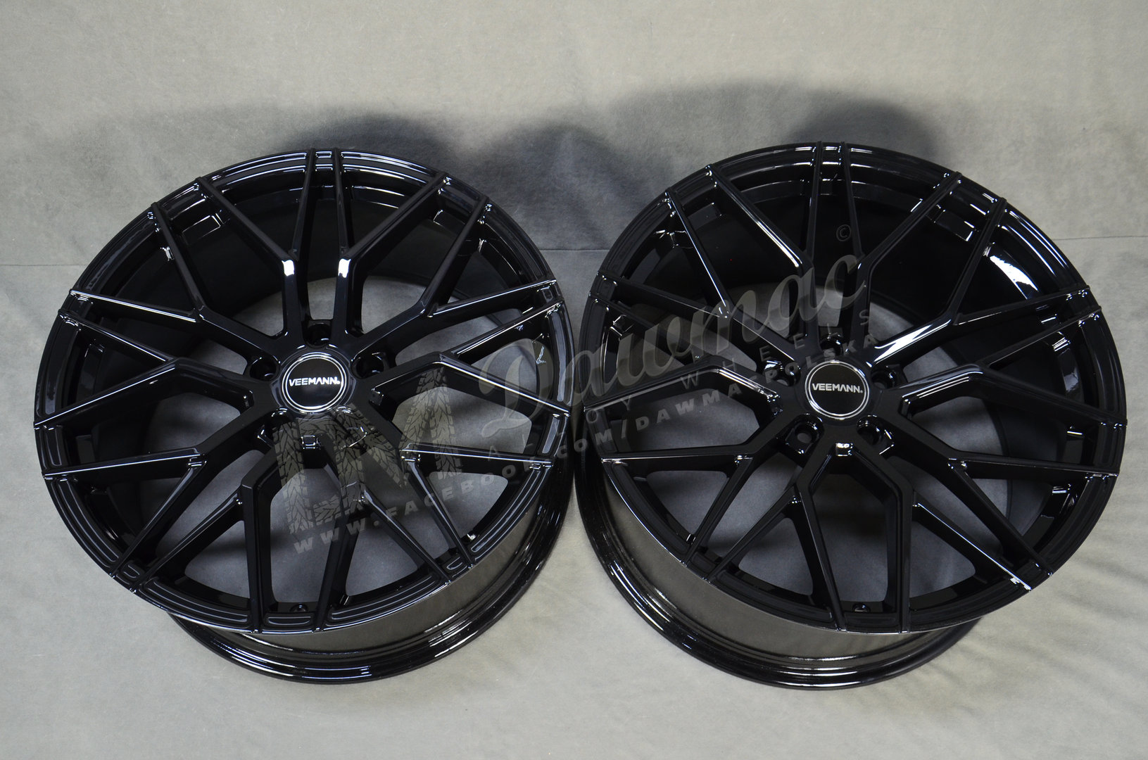 Veemann VC520 20" 9J ET35 + 10J ET45 5x120 Gloss Black - obrazek 6