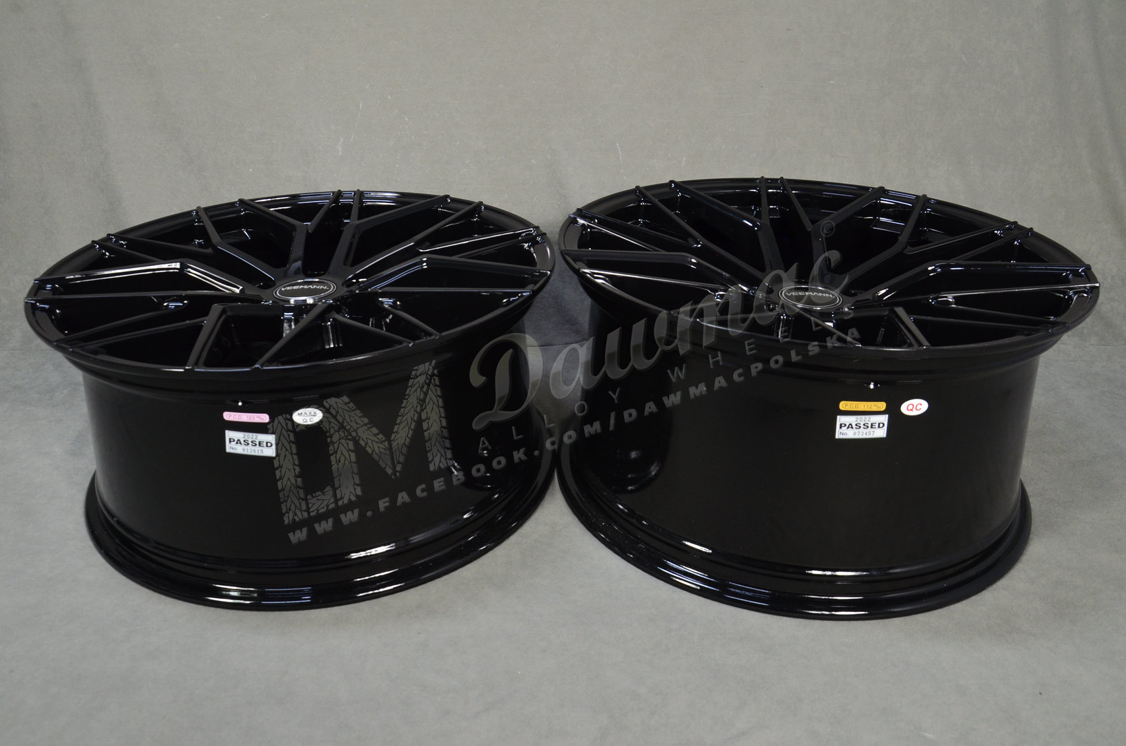 Veemann VC520 20" 9J ET35 + 10J ET45 5x120 Gloss Black - obrazek 7