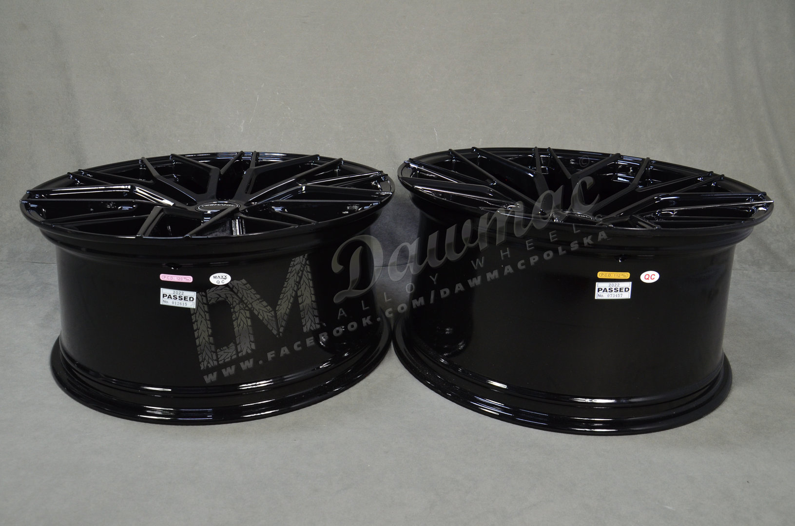 Veemann VC520 20" 9J ET35 + 10J ET45 5x120 Gloss Black - obrazek 8