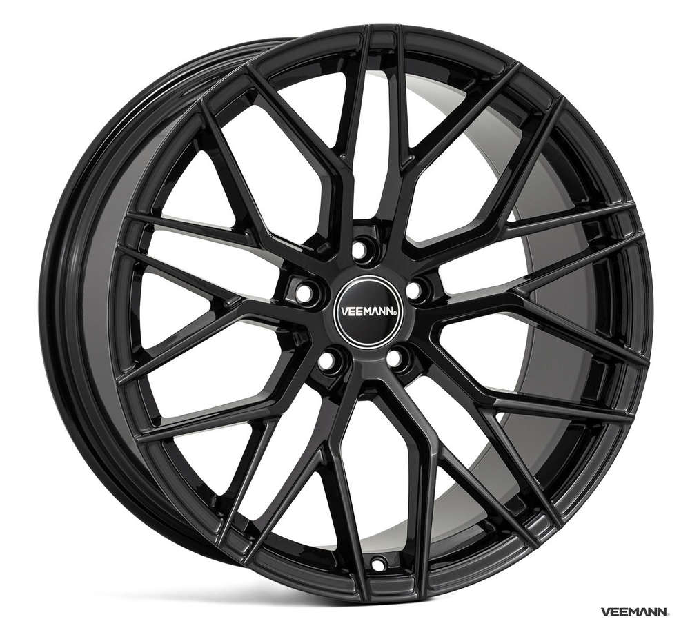 Veemann VC520 22" 11J ET25 + 12J ET30 5x120 Gloss Black