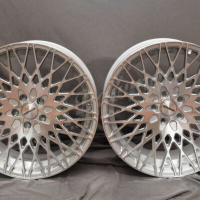 Veemann VC540 20" 9J ET35 + 10J ET42 5x112 Silver Machined