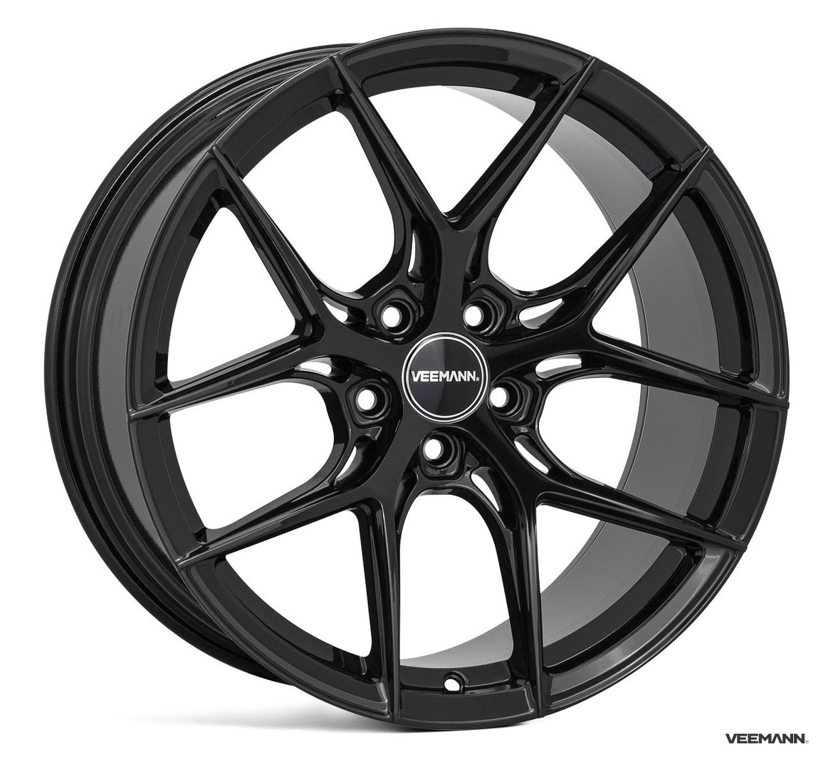 Veemann VC580R 20" 9,5J ET20 + 10,5J ET30 5x120 Gloss Black - obrazek 2