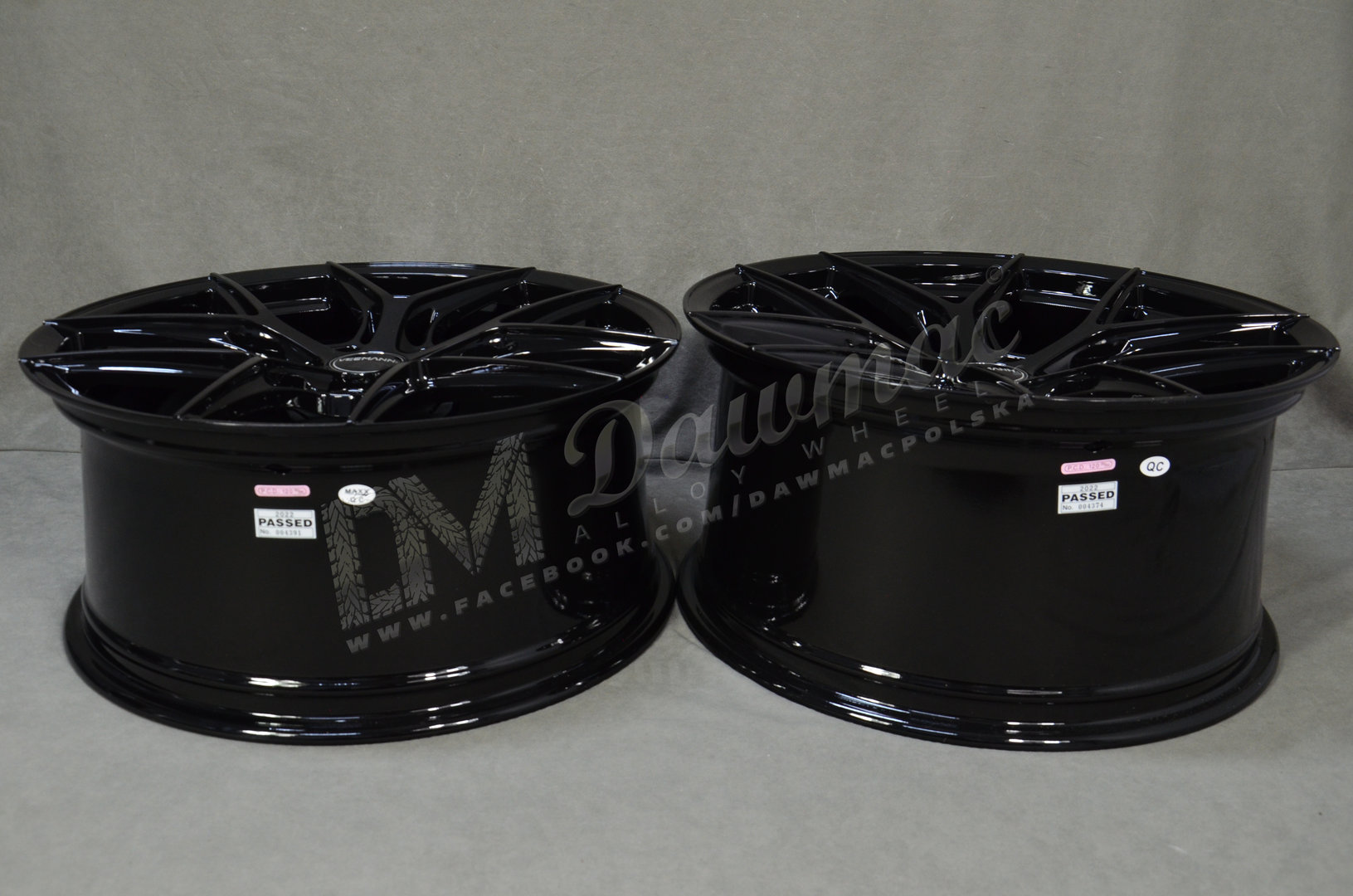 Veemann VC580R 20" 9J ET35 + 10J ET45 5x120 Gloss Black - obrazek 8