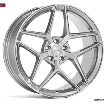 Veemann VC650 20" 10,5J ET30 5x112 Quartz Silver Machined