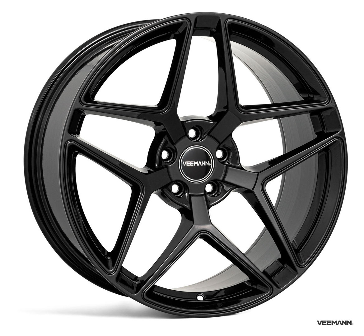 Veemann VC650 20" 9J ET32 + 10J ET45 5x112 Gloss Black - obrazek 2