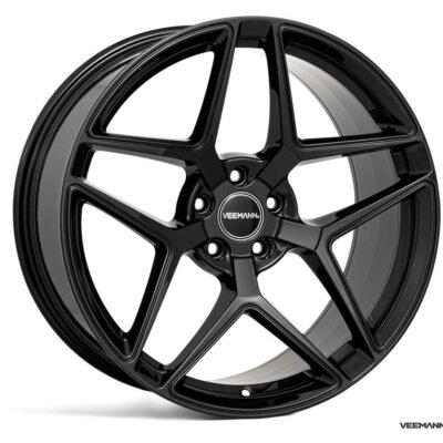 Veemann VC650 20" 9J ET35 + 10J ET45 5x120 Gloss Black