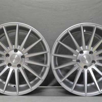 Veemann VC7 19'' 8,5J ET45 + 9,5J ET45 5x112 Silver Machined