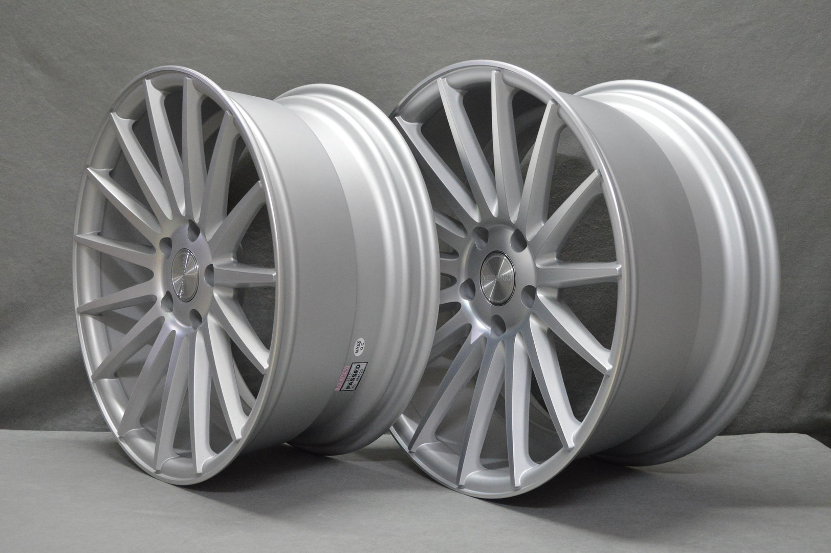 Veemann VC7 19'' 8,5J ET45 + 9,5J ET48 5x112 Silver Machined - obrazek 6