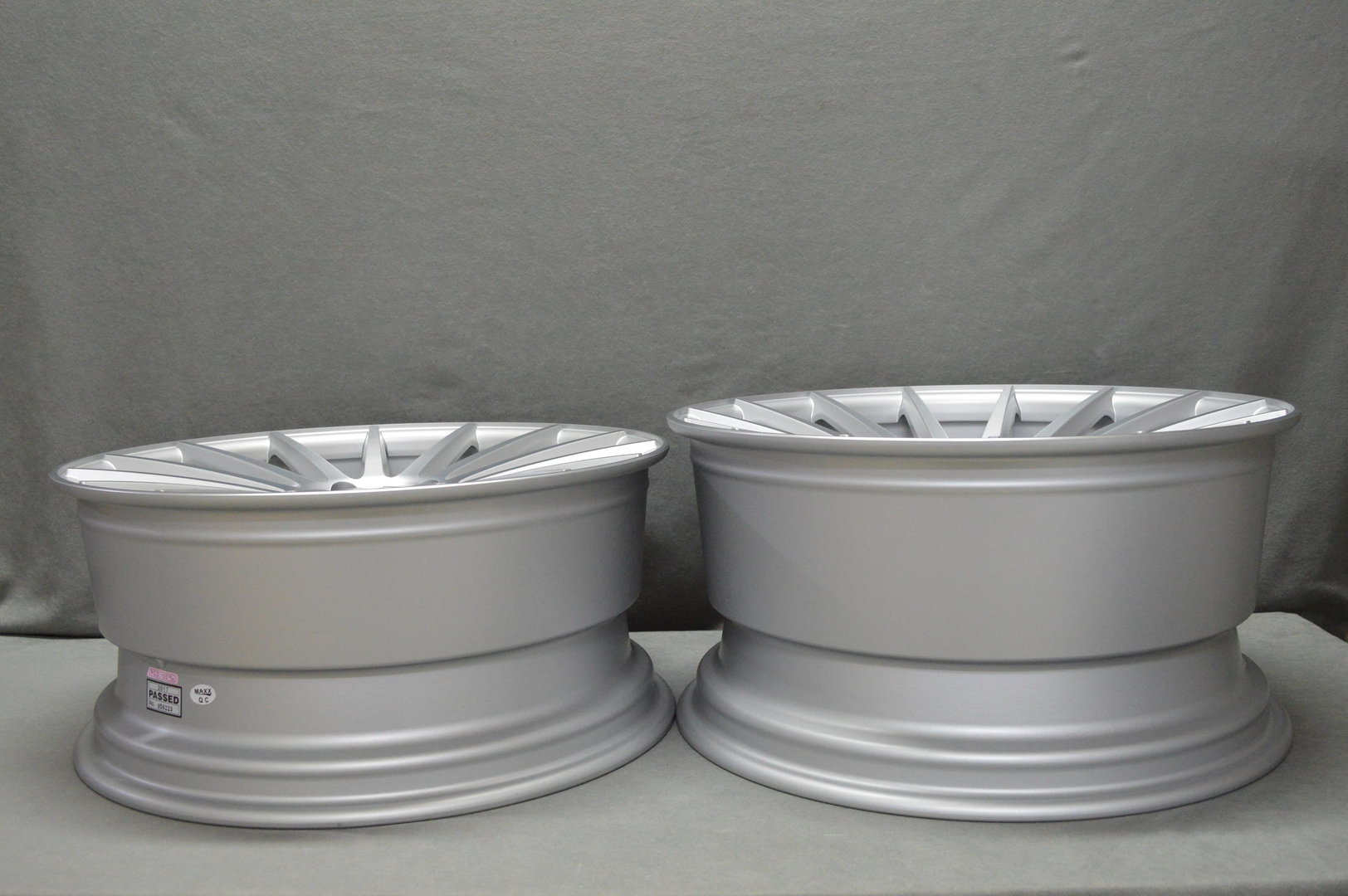 Veemann VC7 19'' 8,5J ET45 + 9,5J ET48 5x112 Silver Machined - obrazek 9