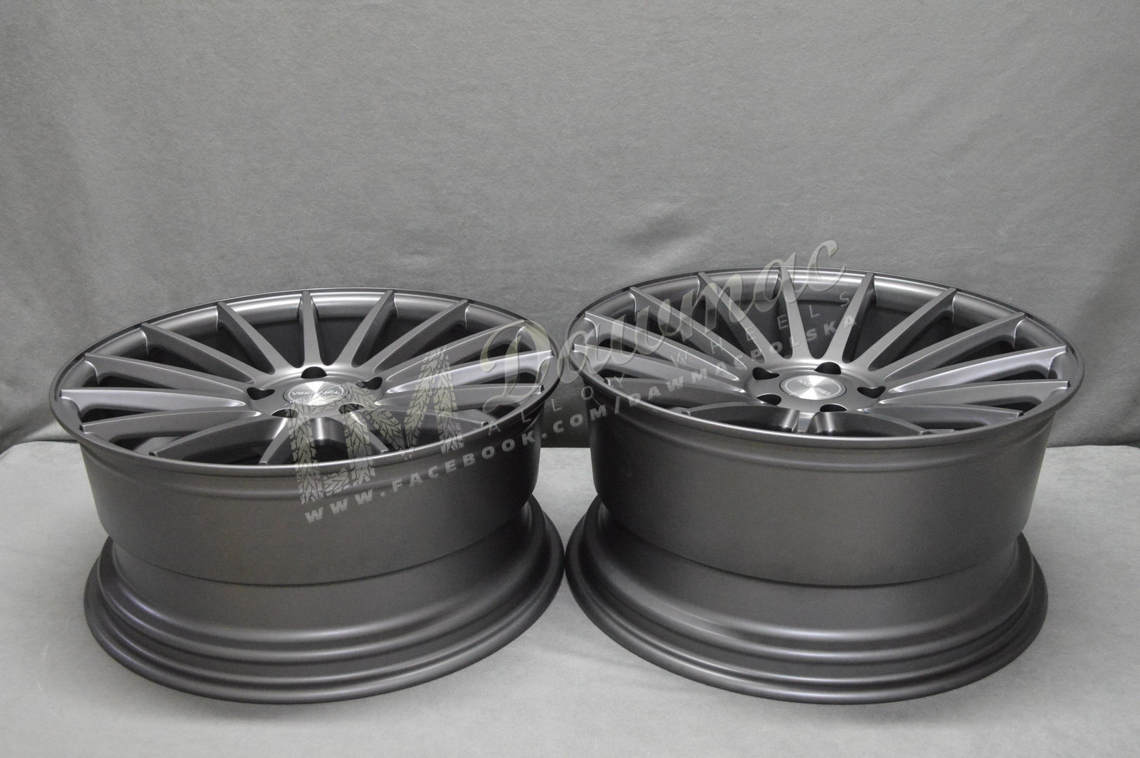Veemann VC7 20" 10J ET48 + 10,5J ET30 5x112 Matt Graphite - obrazek 7
