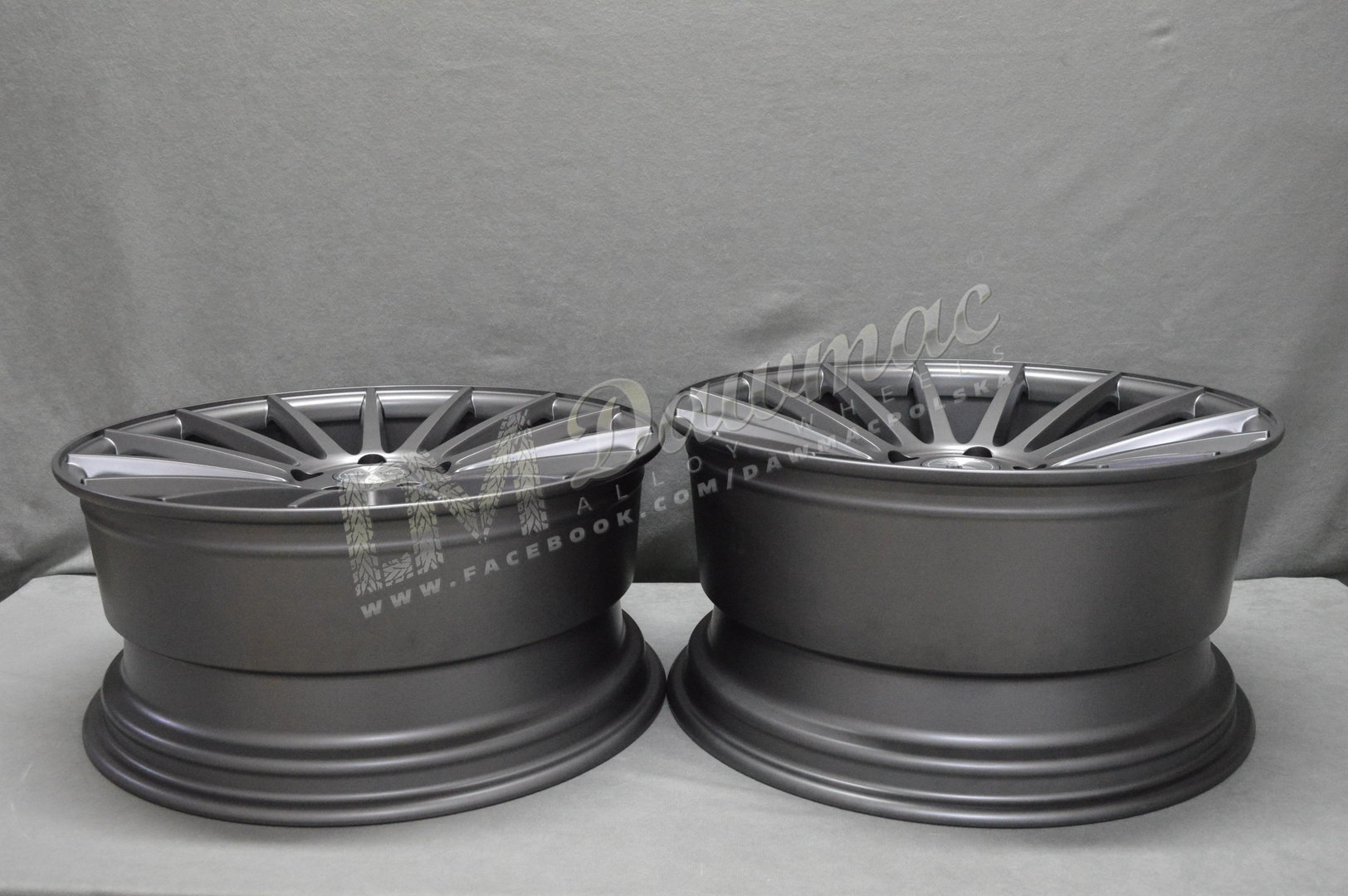 Veemann VC7 20" 10J ET48 + 10,5J ET30 5x112 Matt Graphite - obrazek 8