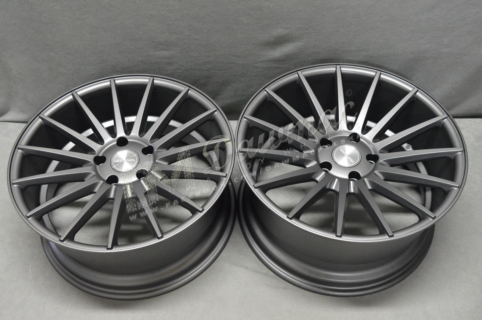 Veemann VC7 20" 8,5J ET45 + 10,5J ET35 5x112 Matt Graphite - obrazek 6