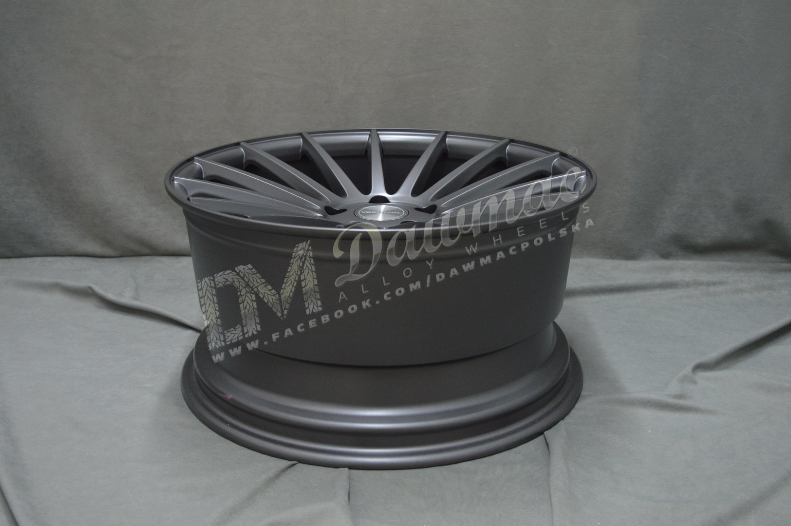 Veemann VC7 20" 8,5J ET45 + 10J ET38 5x112 Matt Graphite - obrazek 5