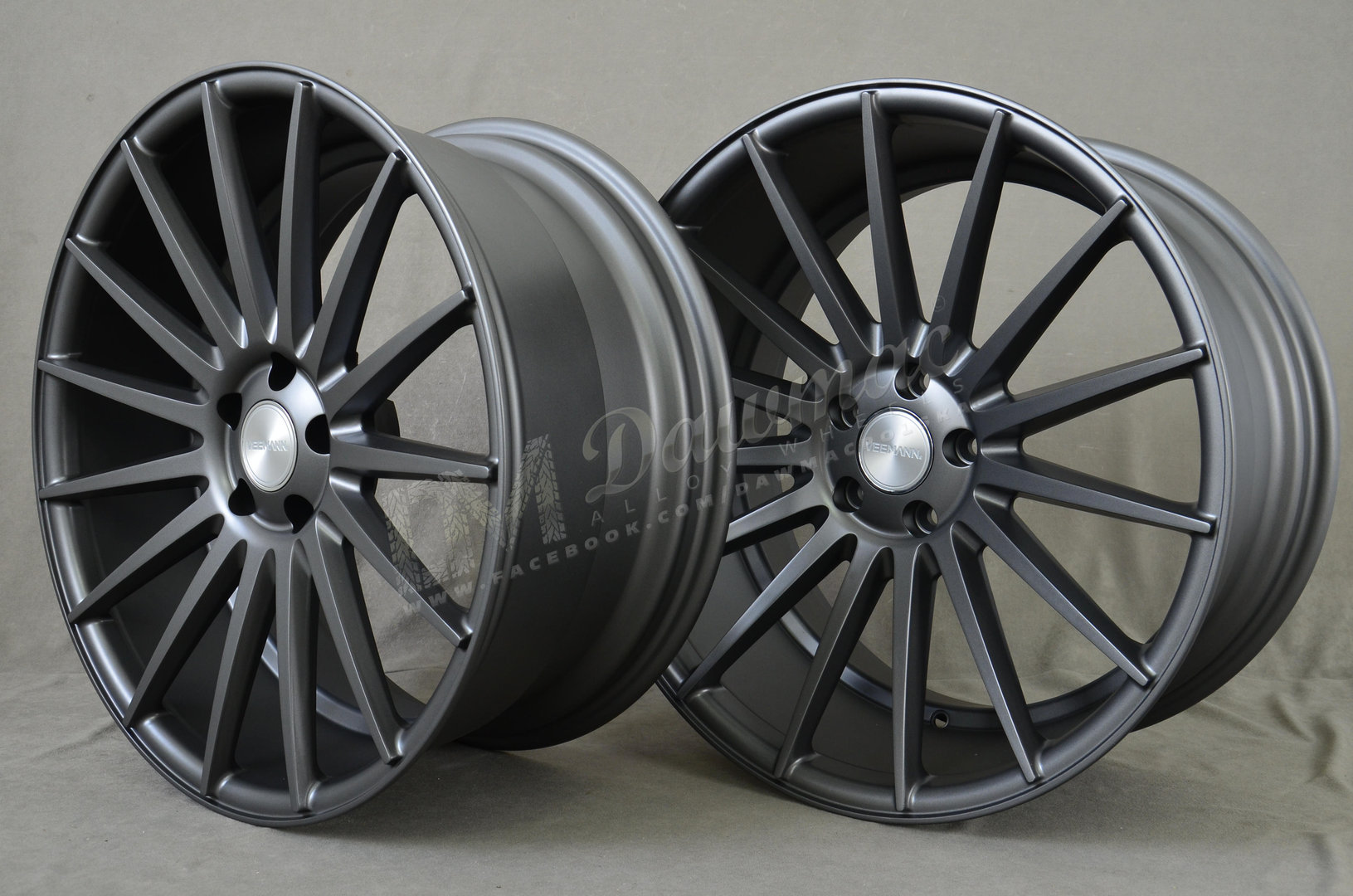 Veemann VC7 20" 9J ET28 + 10J ET38 5x112 Matt Graphite - obrazek 3