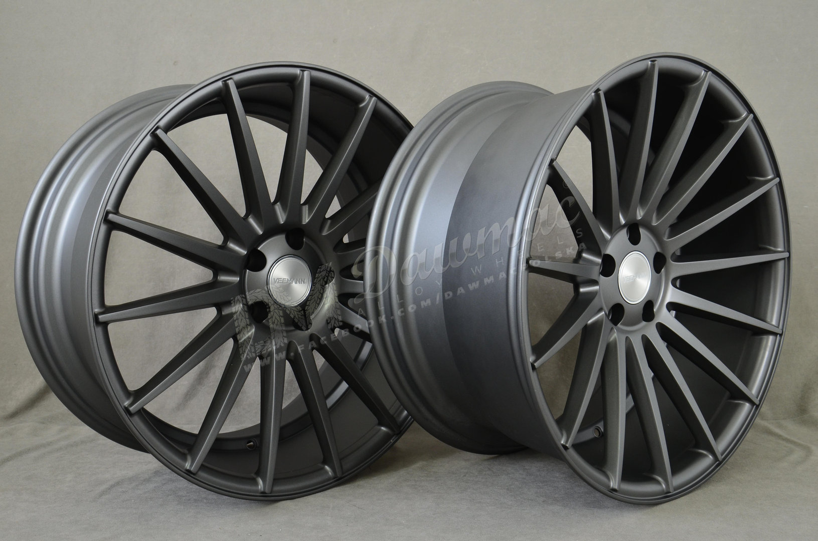 Veemann VC7 20" 9J ET28 + 10J ET38 5x112 Matt Graphite - obrazek 4