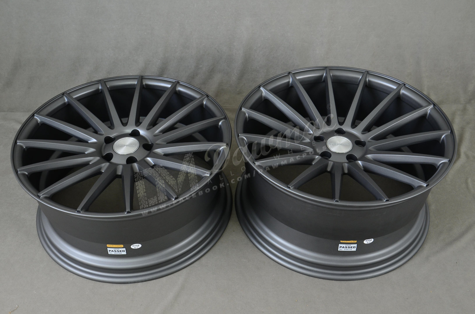 Veemann VC7 20" 9J ET28 + 10J ET38 5x112 Matt Graphite - obrazek 5