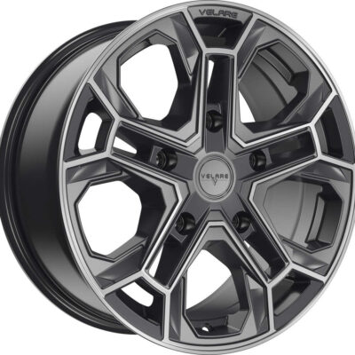 Velare VLR-ST 20" 8J ET34 5x120 Platinum Grey Machined Face